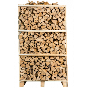 Pallet ovengedroogd beuken haardhout 33 cm
