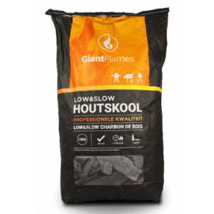 Giant Flames Low & Slow houtskool 10 kg voorkant